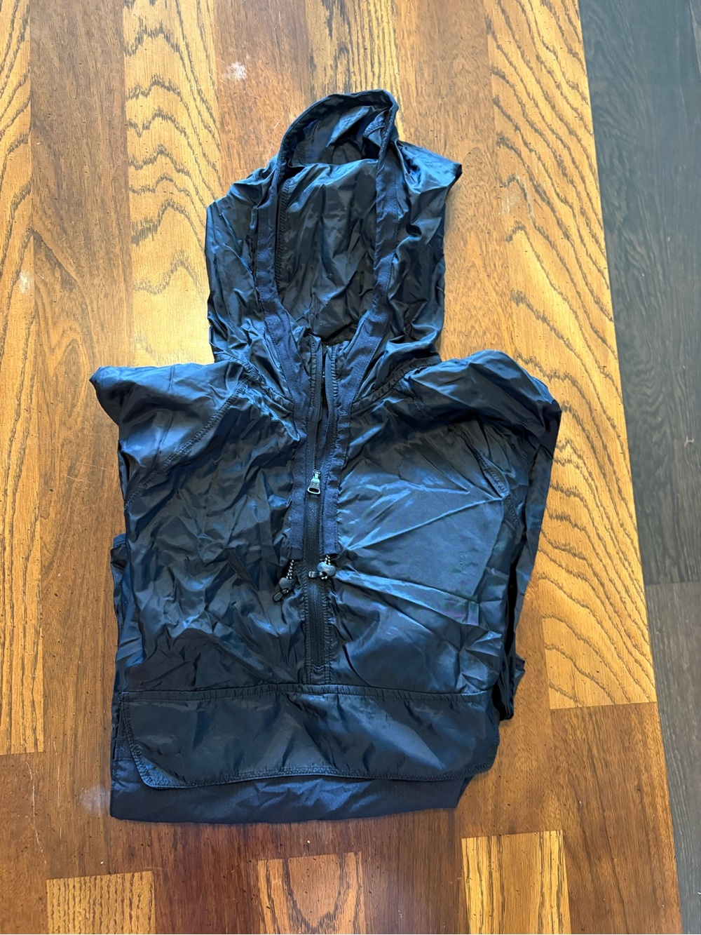Under Armour Black HeatGear Lightweight Windbreaker